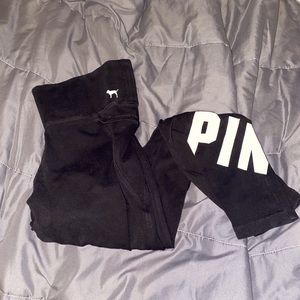 victoria secret “yoga” leggings